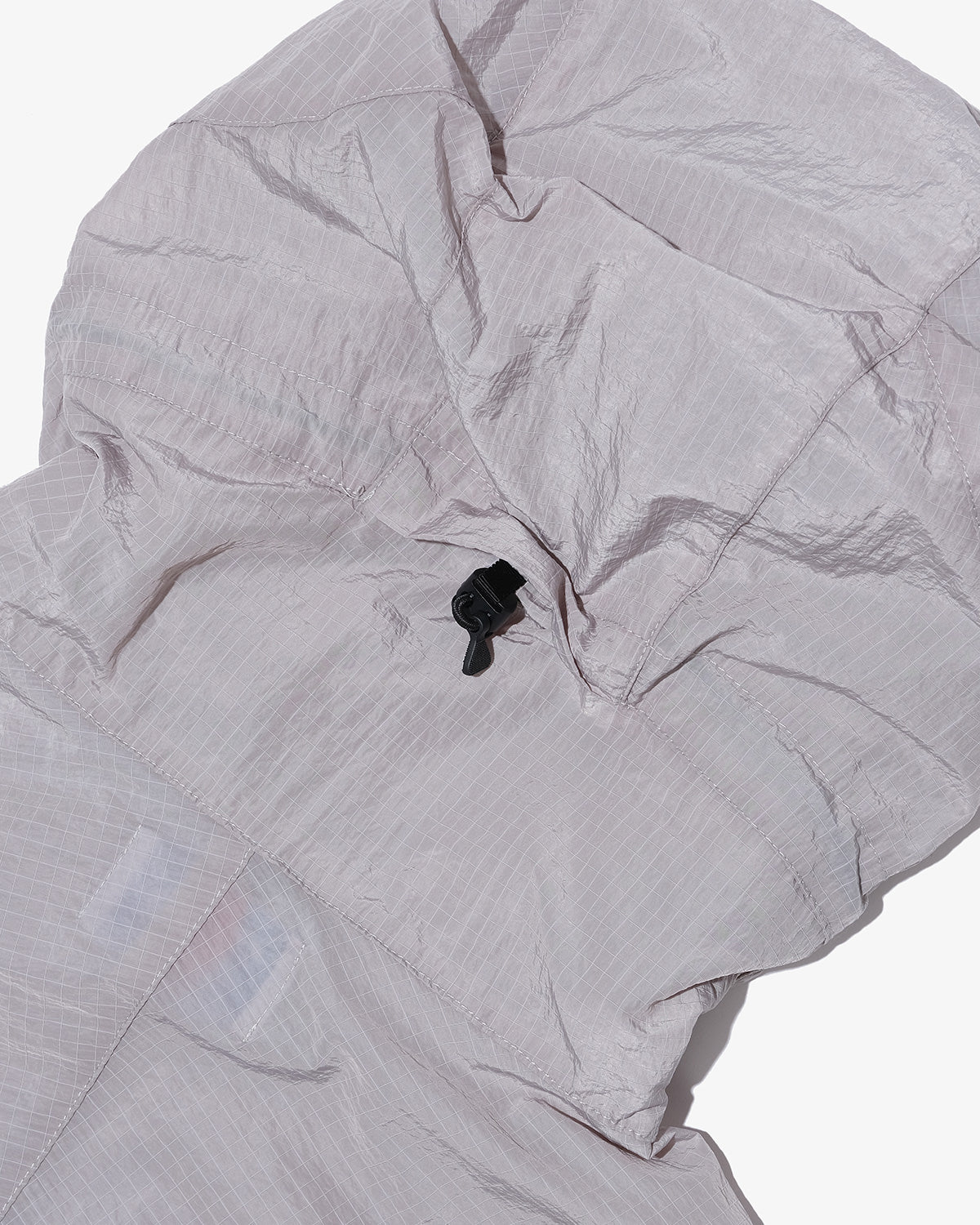 PACKABLE RIPSTOP NYLON HOODIE JACKET