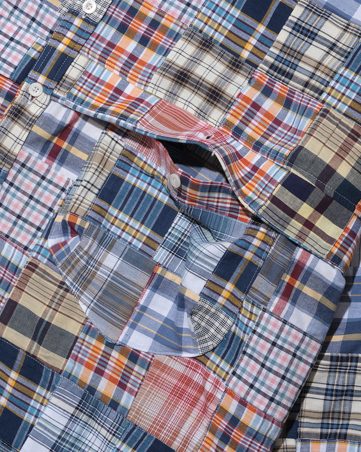 PATCHWORK L/S BALL SHIRT