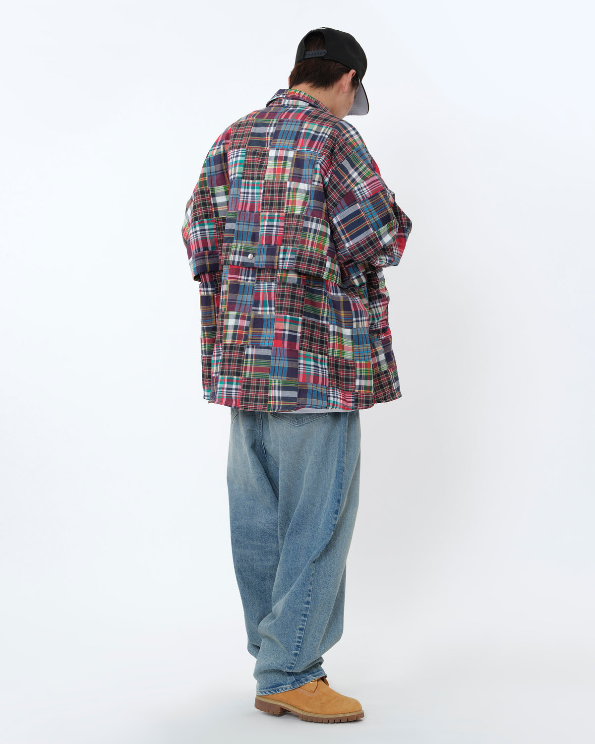 PATCHWORK L/S BALL SHIRT