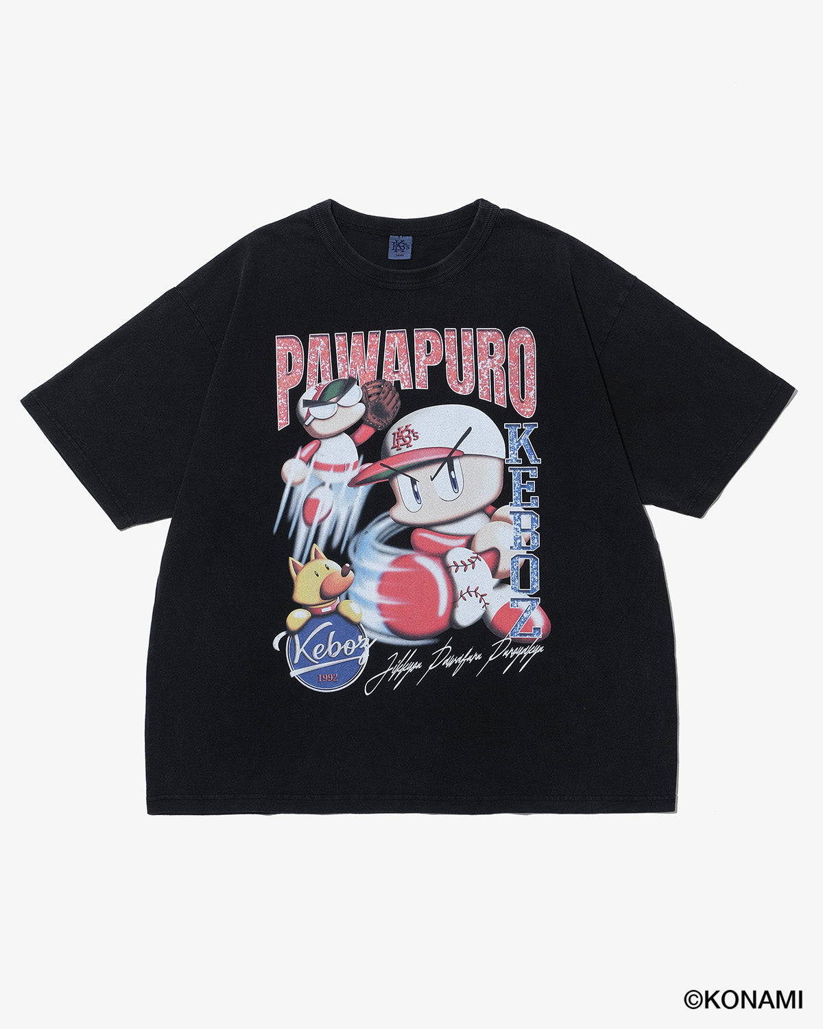PAWAPURO × KEBOZ WASHED S/S TEE