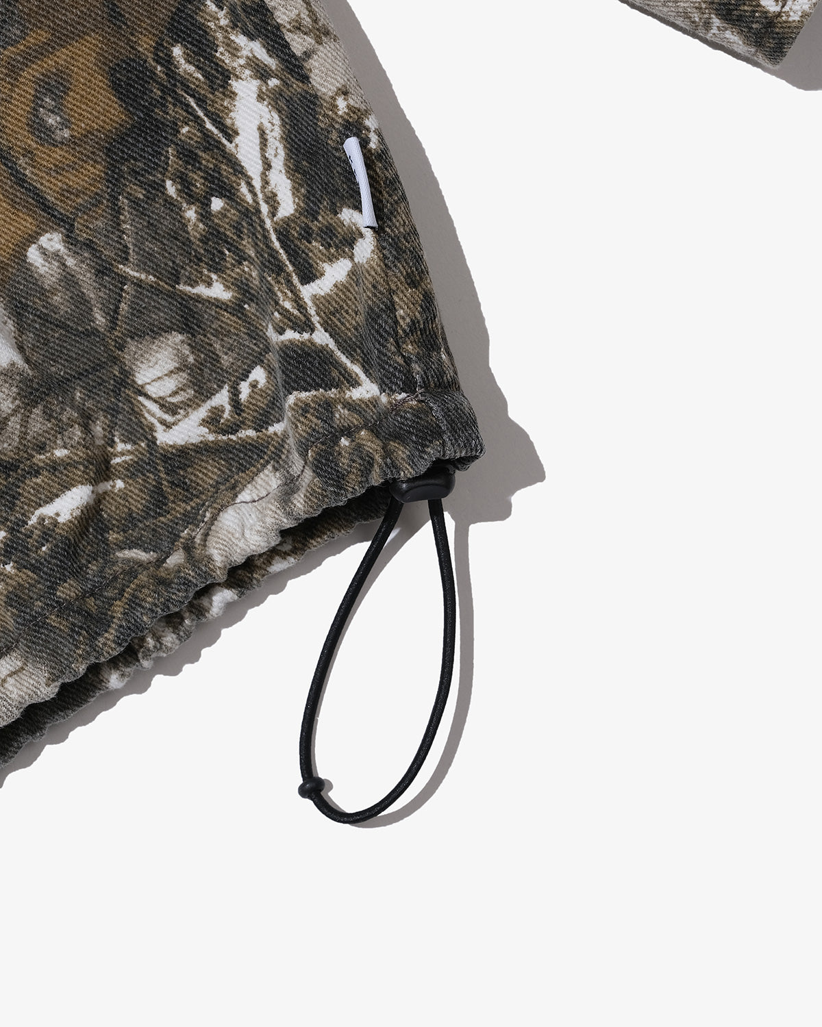 REAL TREE CAMO HALF ZIP HOODED SHIRT