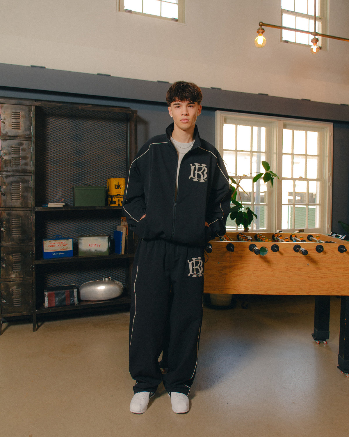 CMK JERSEY TRACK PANTS