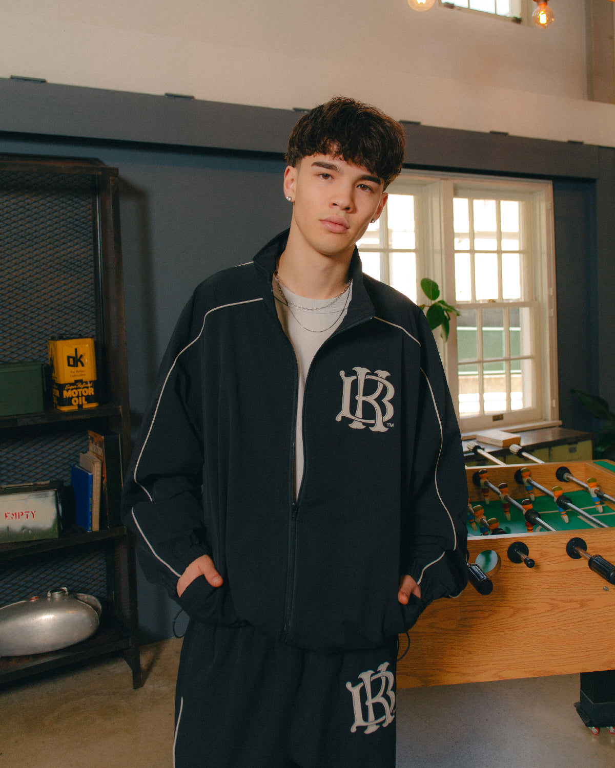 CMK JERSEY TRACK JACKET