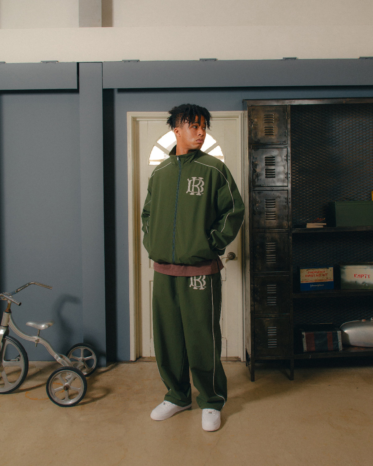 CMK JERSEY TRACK PANTS