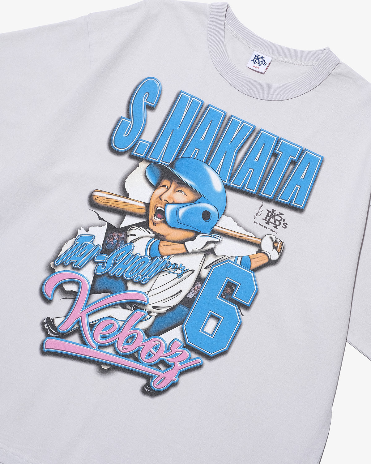 SHO NAKATA × KEBOZ 02 S/S TEE