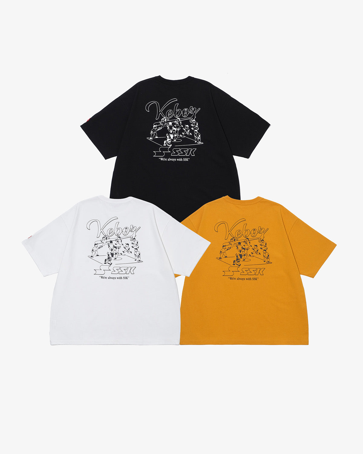 SSK × KEBOZ 9 PLAYERS S/S TEE
