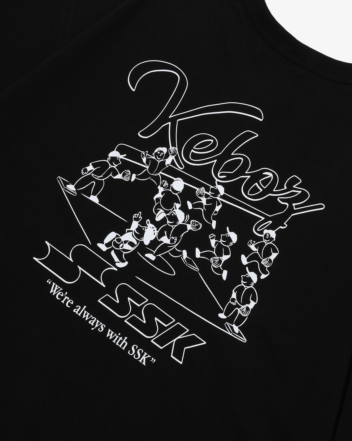 SSK × KEBOZ 9 PLAYERS S/S TEE