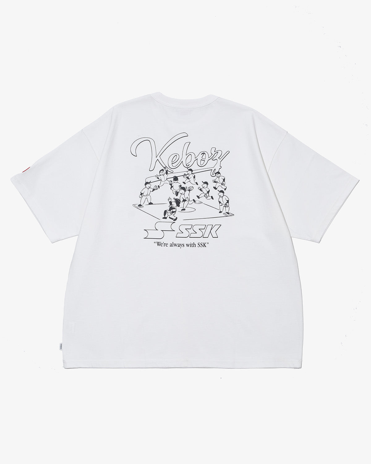 SSK × KEBOZ 9 PLAYERS S/S TEE