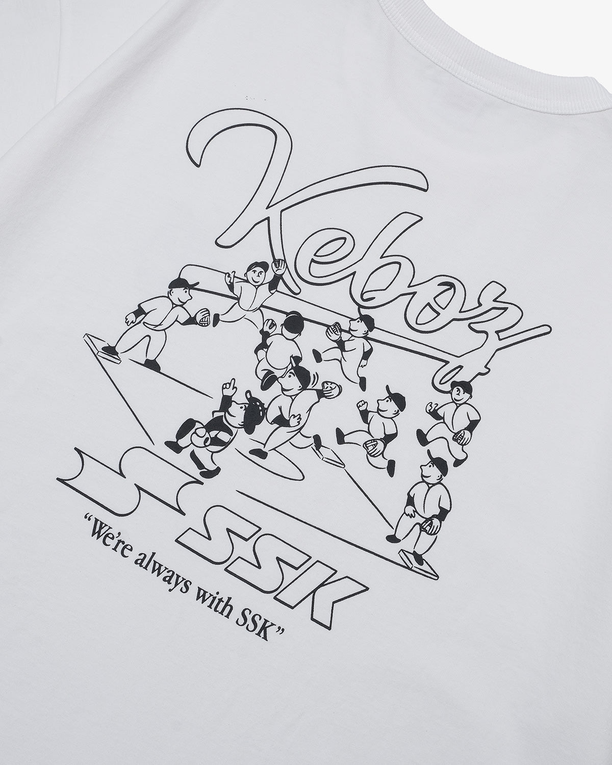 SSK × KEBOZ 9 PLAYERS S/S TEE