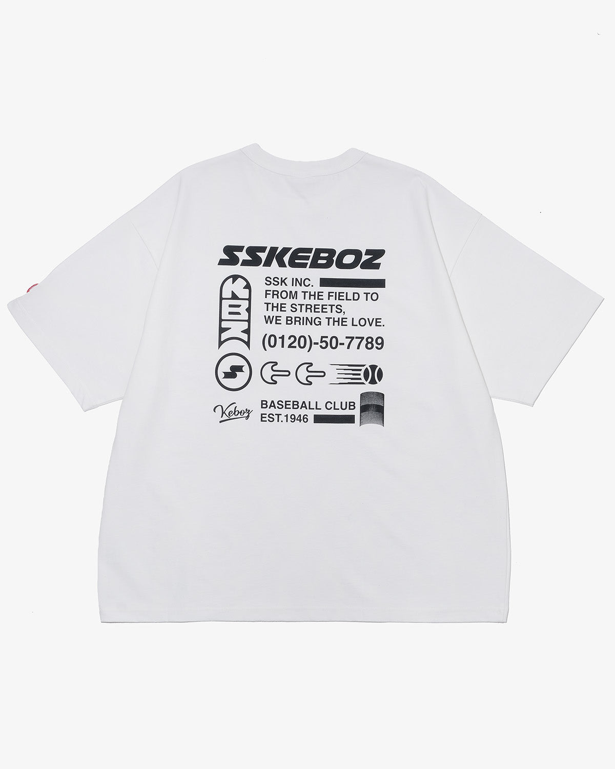 SSK × KEBOZ MULTI GRAPHIC S/S TEE