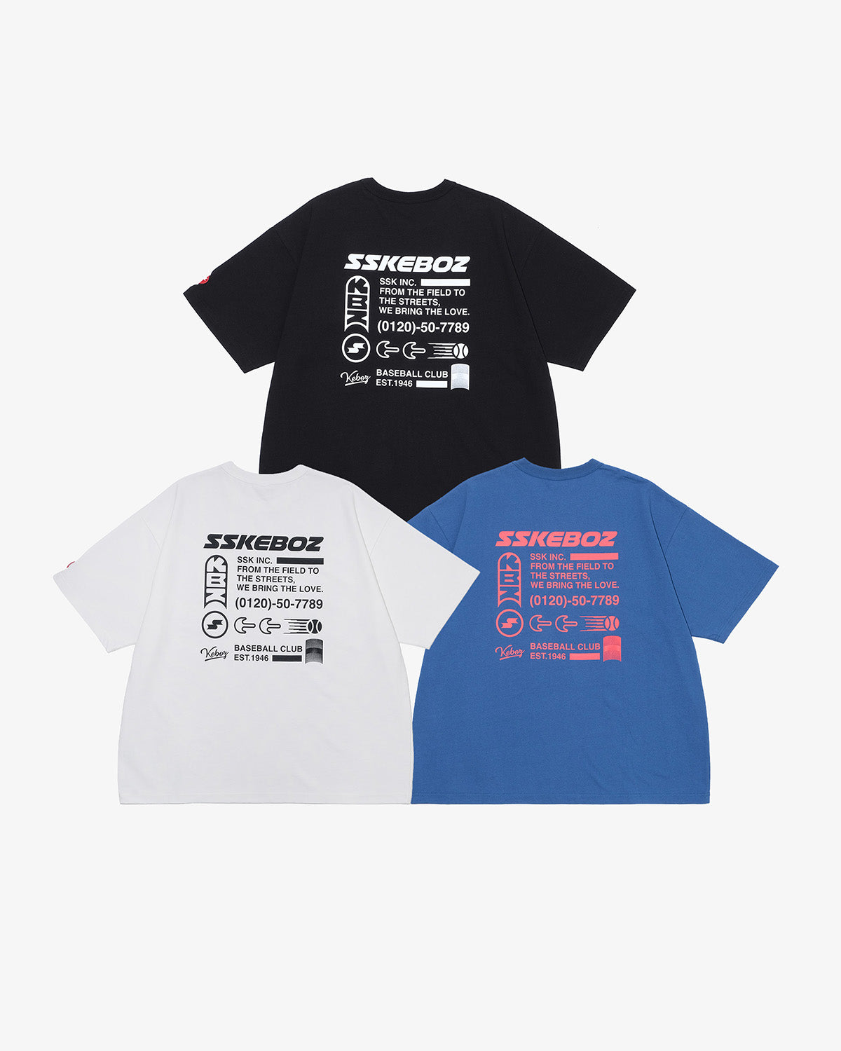 SSK × KEBOZ MULTI GRAPHIC S/S TEE
