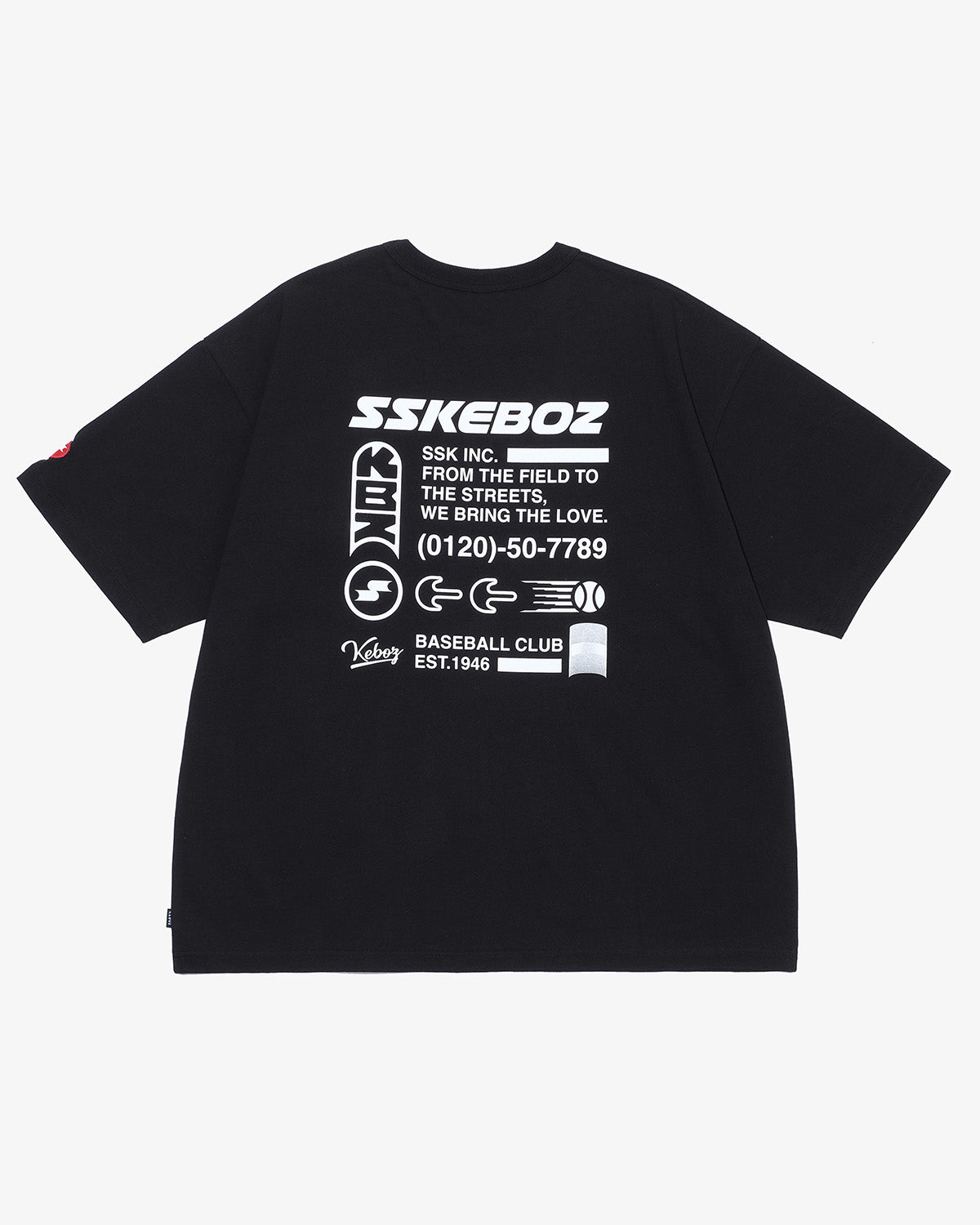 SSK × KEBOZ MULTI GRAPHIC S/S TEE