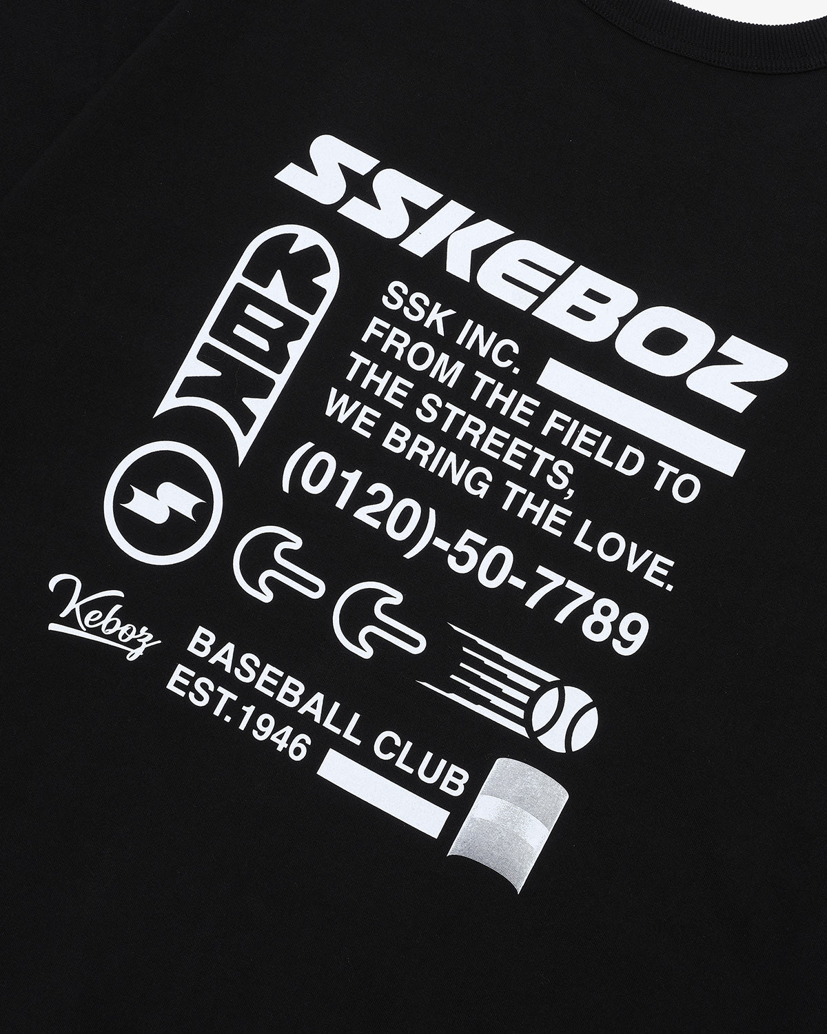 SSK × KEBOZ MULTI GRAPHIC S/S TEE