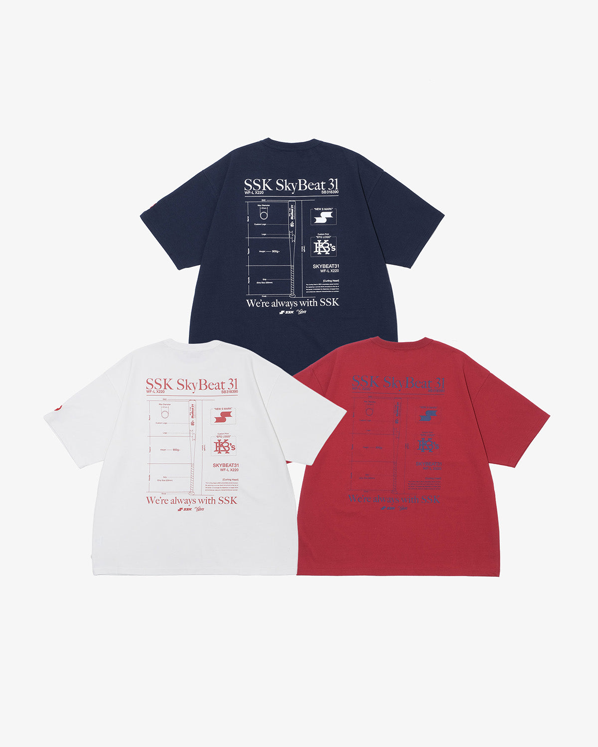 SSK × KEBOZ SB31 S/S TEE