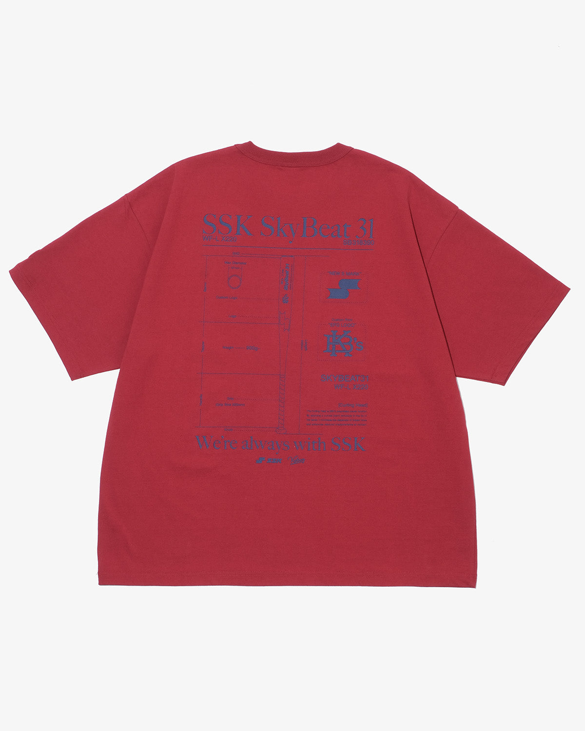 SSK × KEBOZ SB31 S/S TEE