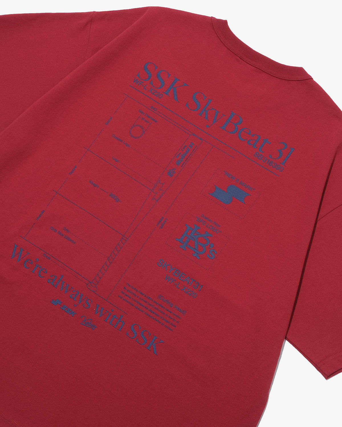 SSK × KEBOZ SB31 S/S TEE
