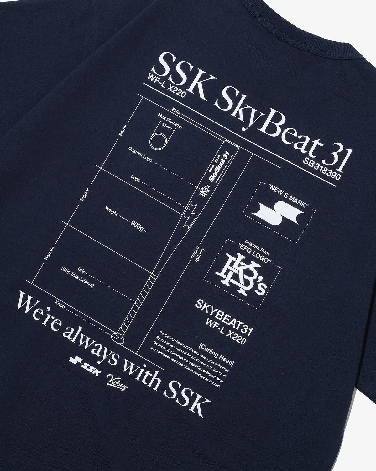 SSK × KEBOZ SB31 S/S TEE