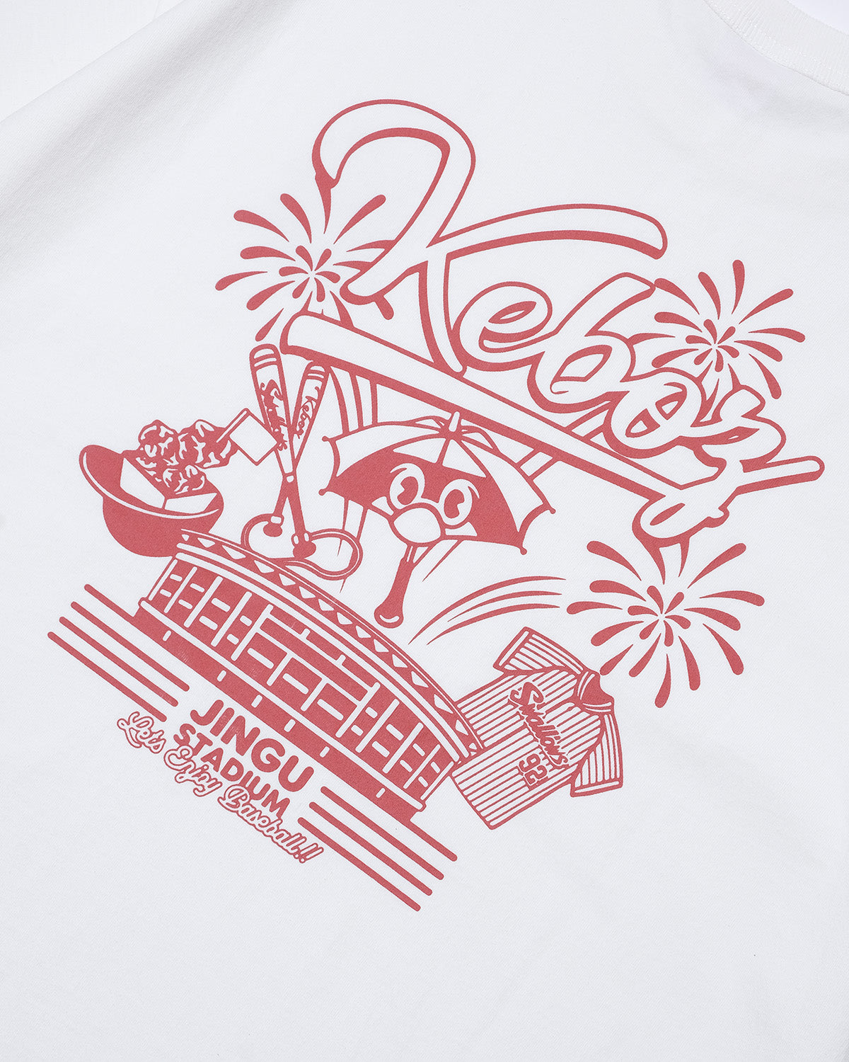 SWALLOWS × KEBOZ ENJOY S/S TEE