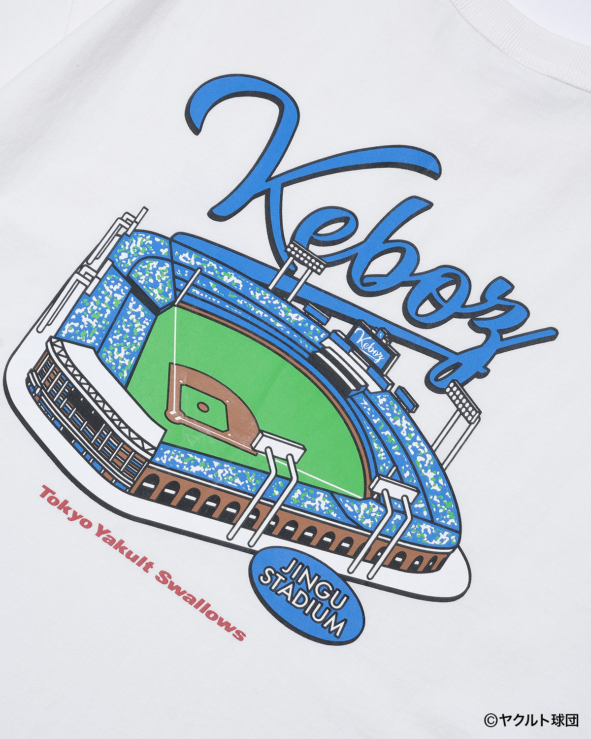 SWALLOWS × KEBOZ JINGU STADIUM S/S TEE