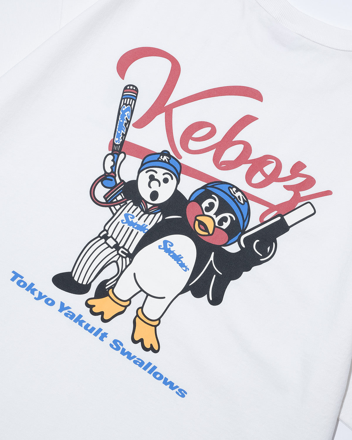 SWALLOWS × KEBOZ TSUBAKUROU FRIENDS S/S TEE