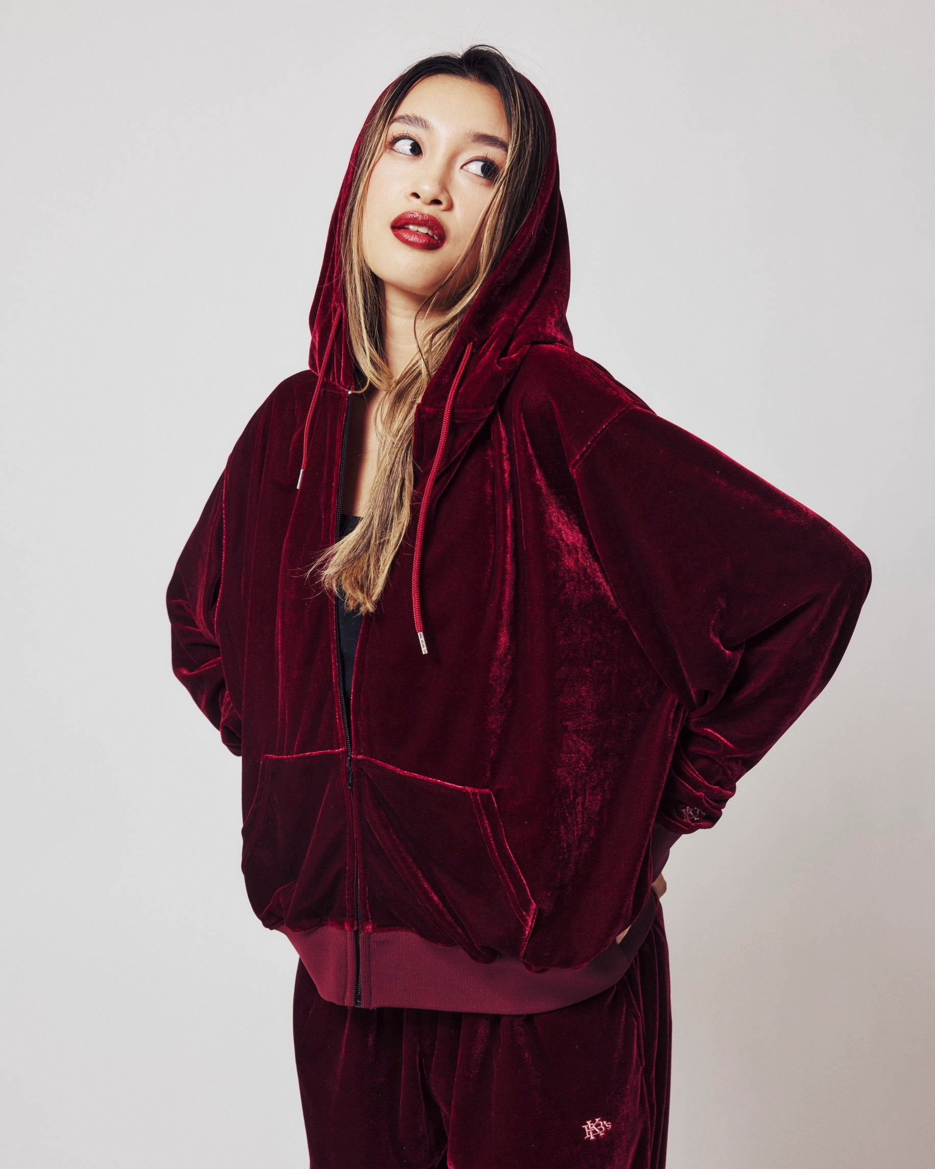 SS×KBZ VELOUR HOODIE