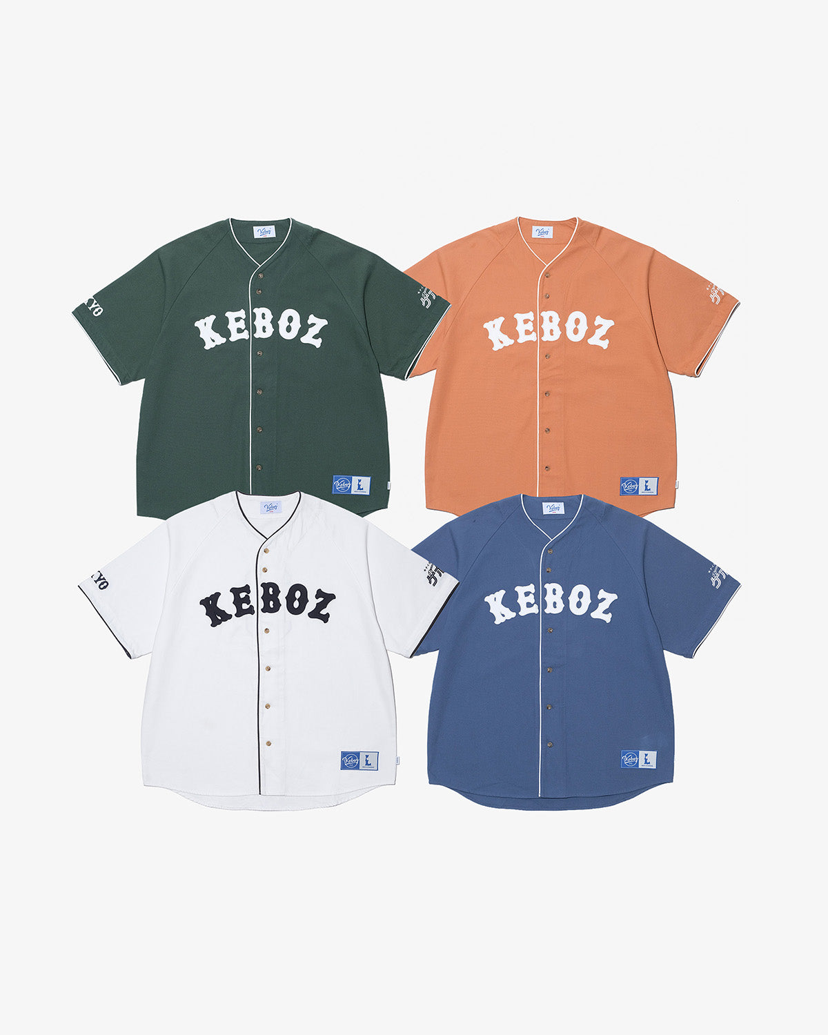 Keboz 1992 ユニフォーム XL ネイビー TG CLASSIC BASEBALL JERSEY