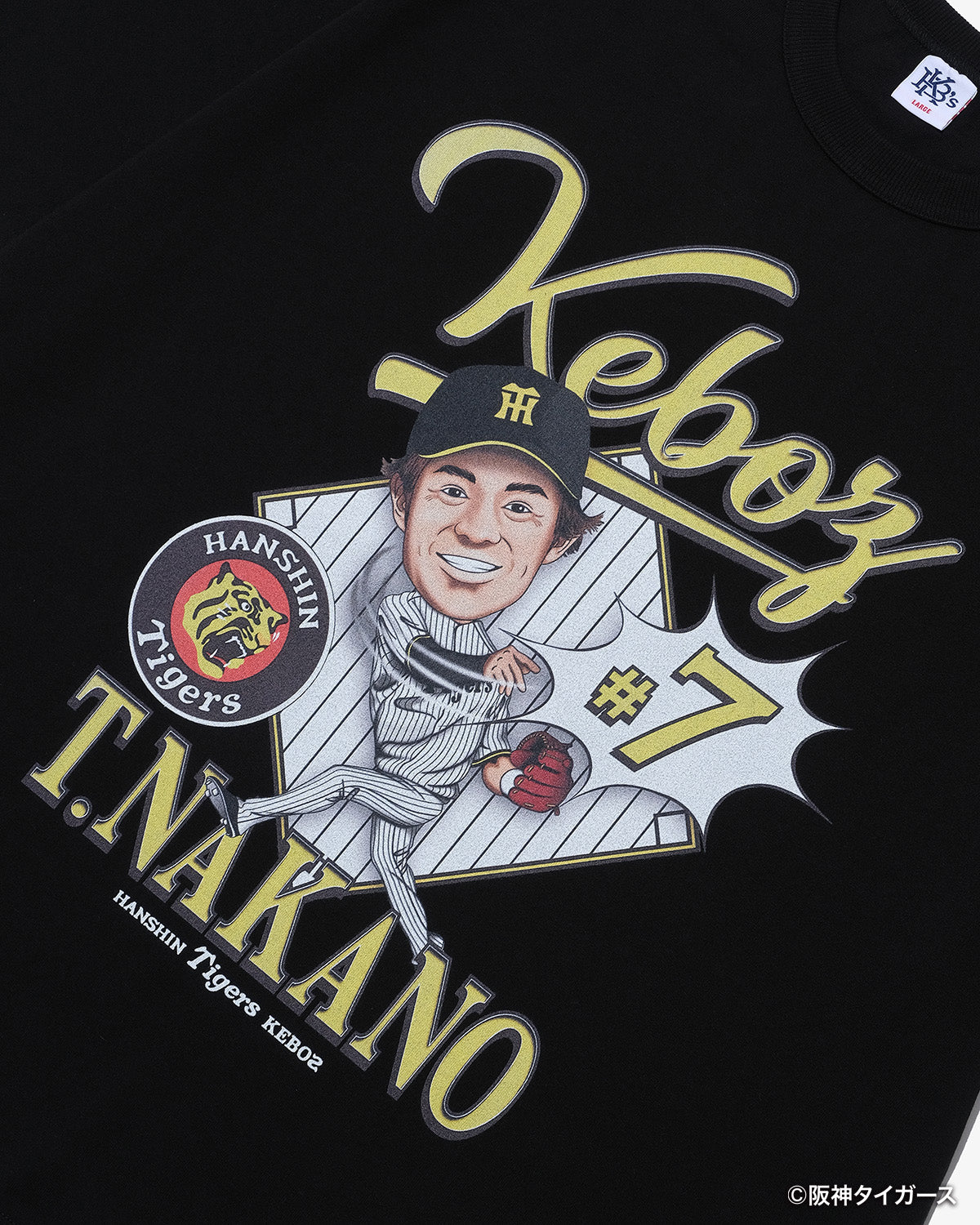 TIGERS × KEBOZ NAKANO S/S TEE