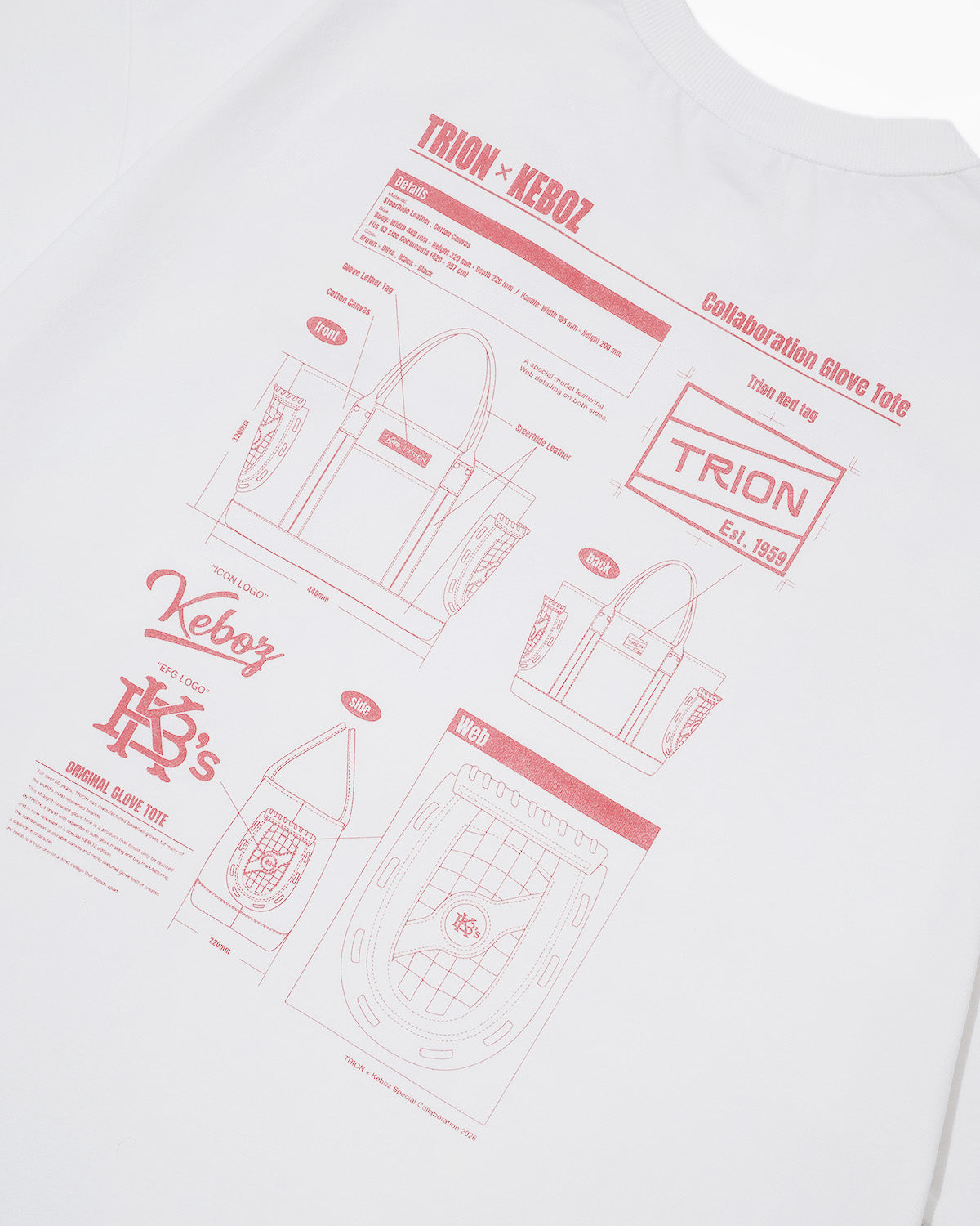 TRION × KEBOZ S/S TEE