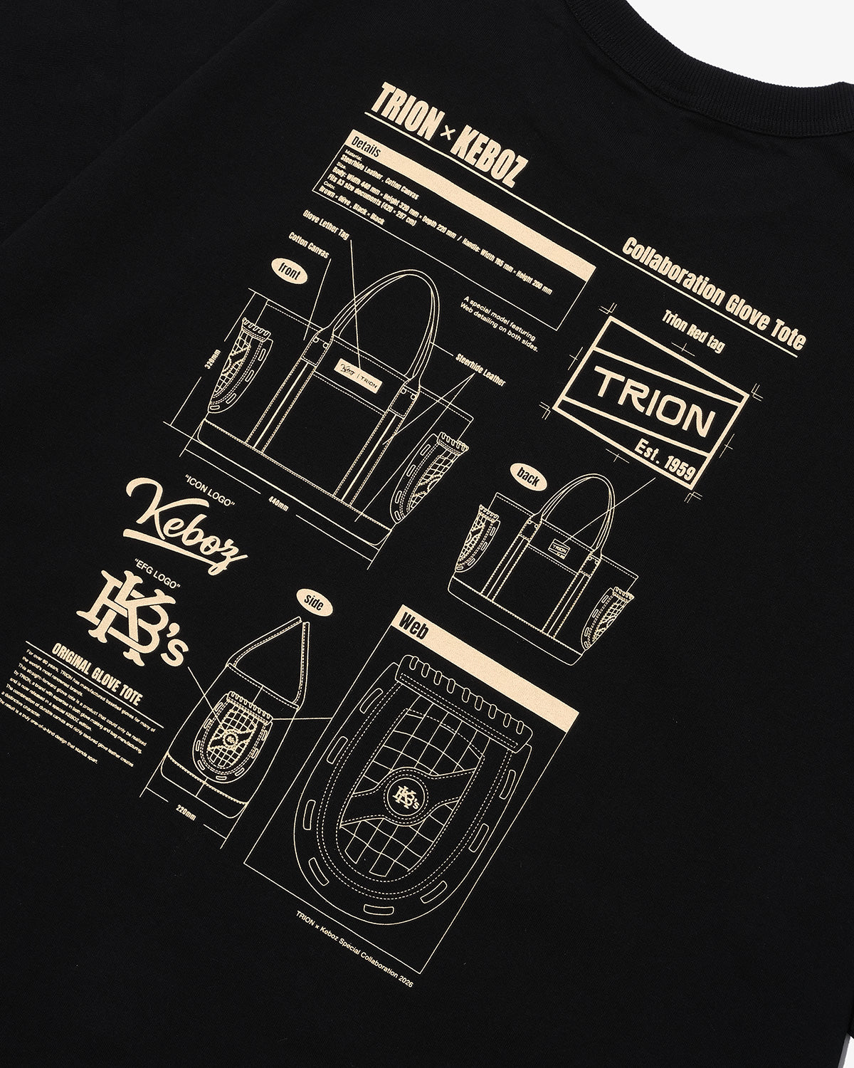 TRION × KEBOZ S/S TEE