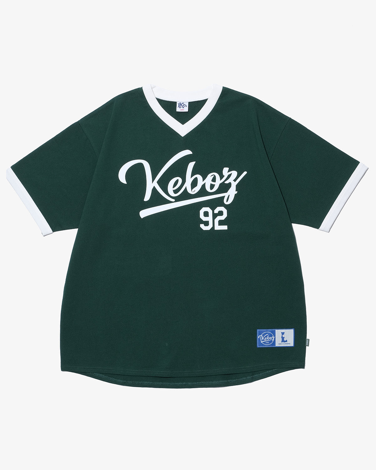 V92 RINGER S/S TEE