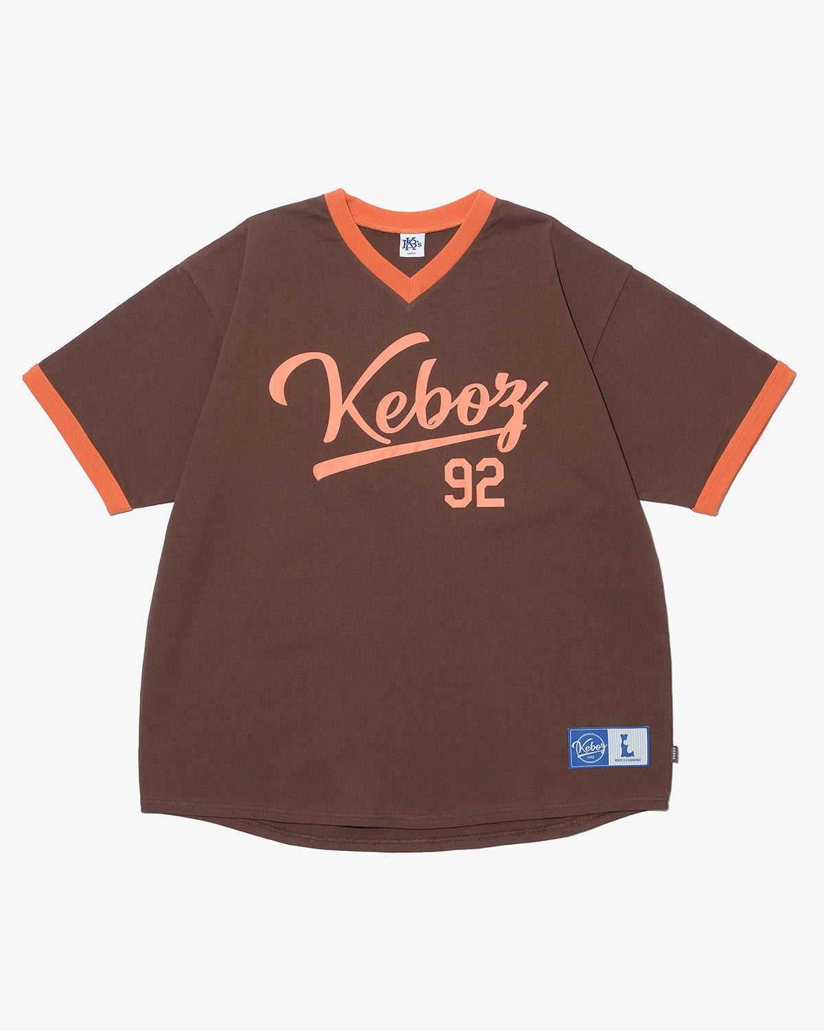 V92 RINGER S/S TEE
