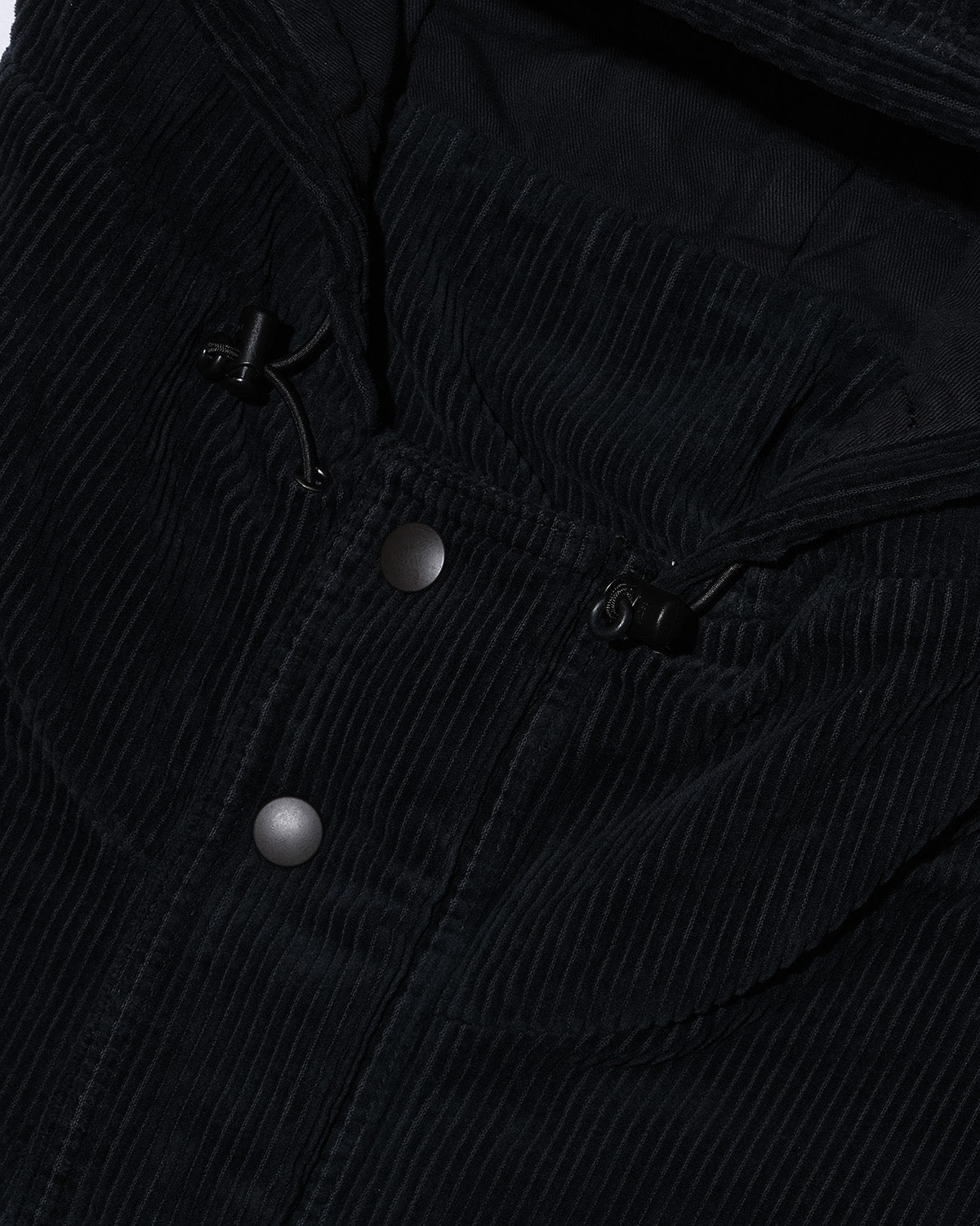 WASHED CORDUROY HOODED JACKET
