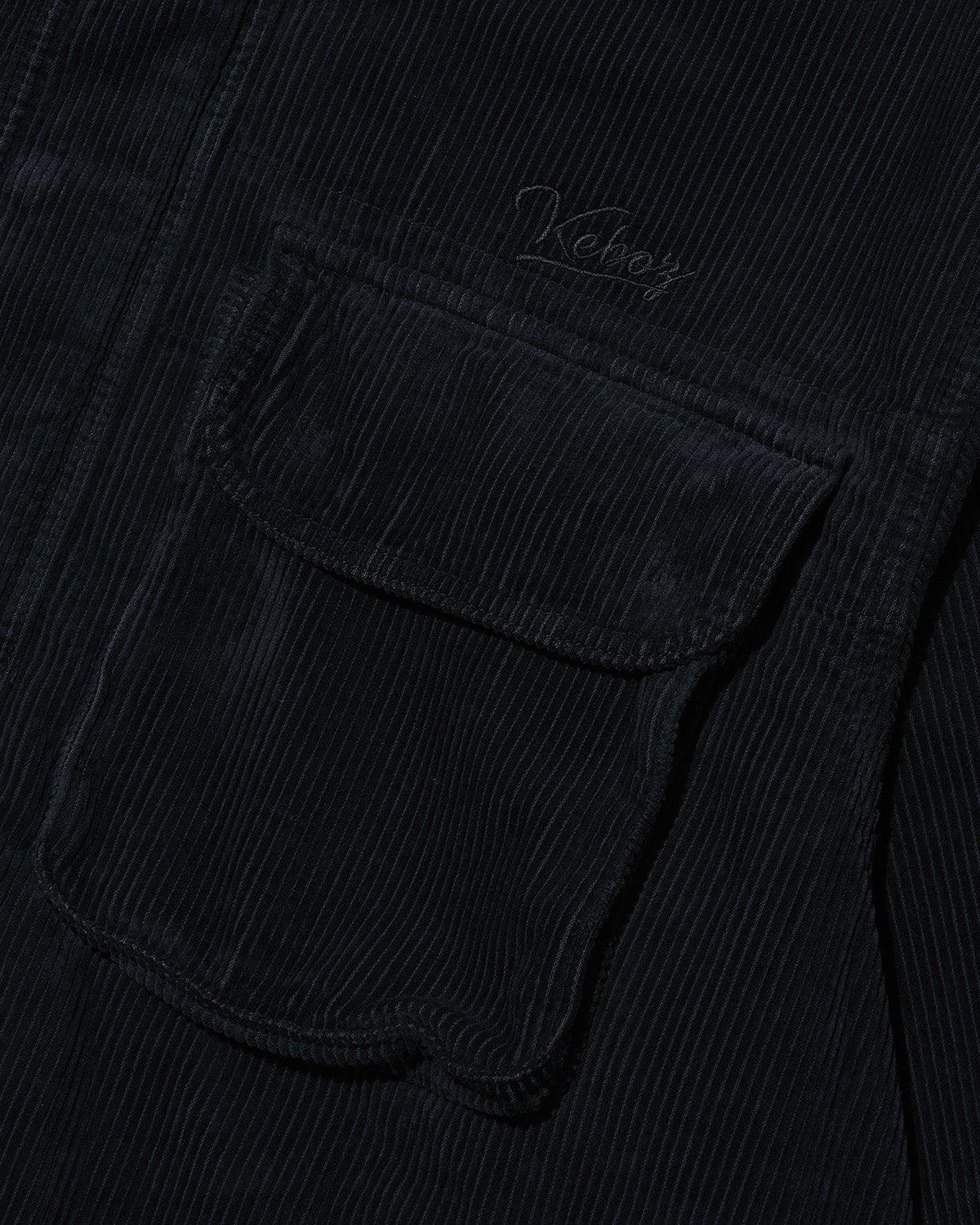 WASHED CORDUROY HOODED JACKET