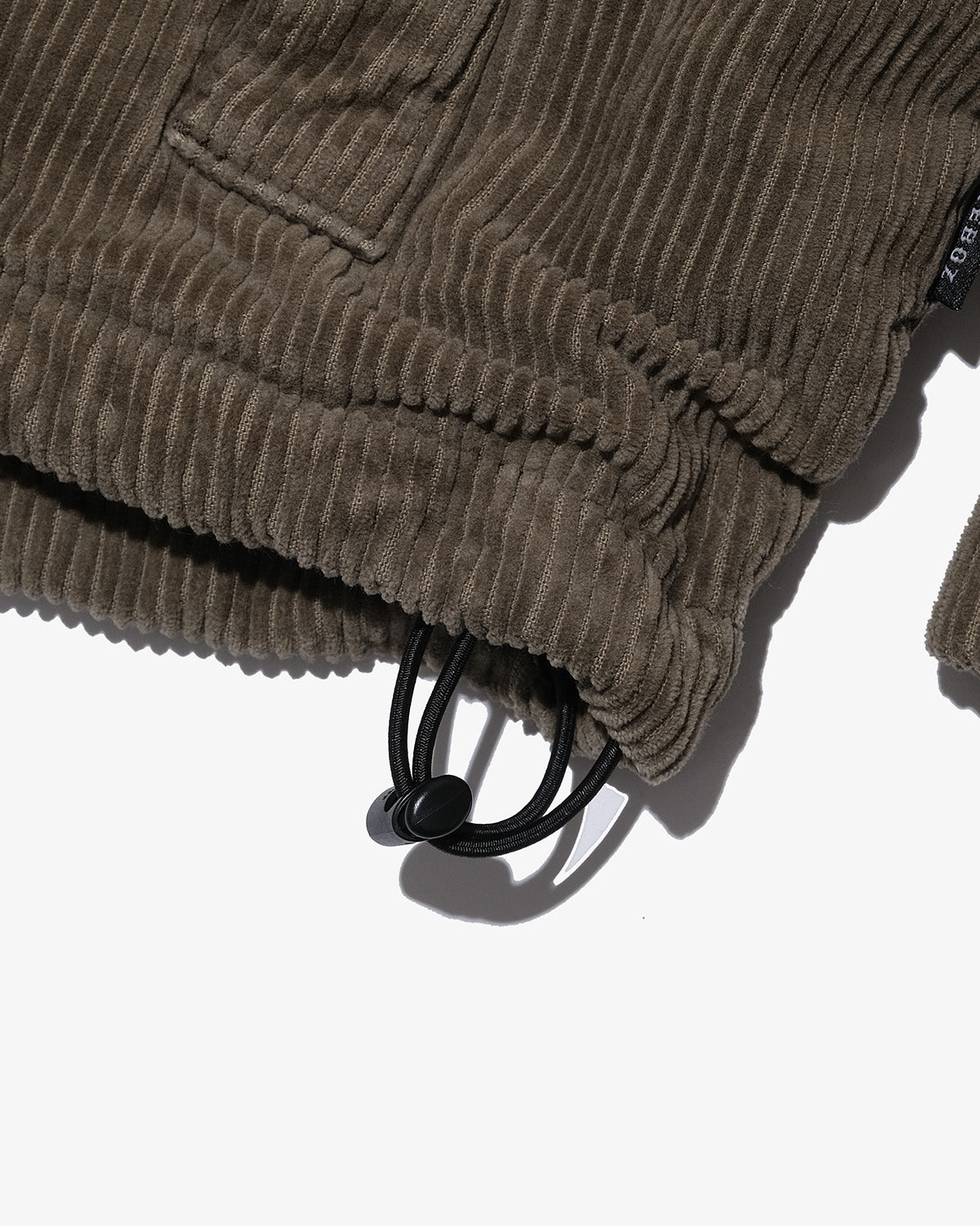 WASHED CORDUROY HOODED JACKET