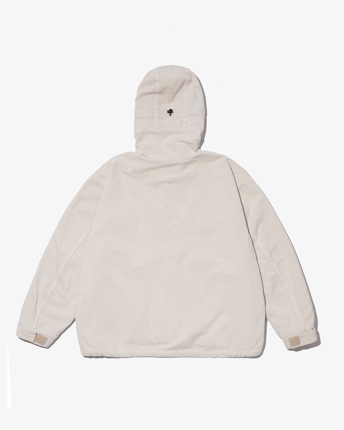 WASHED CORDUROY HOODED JACKET