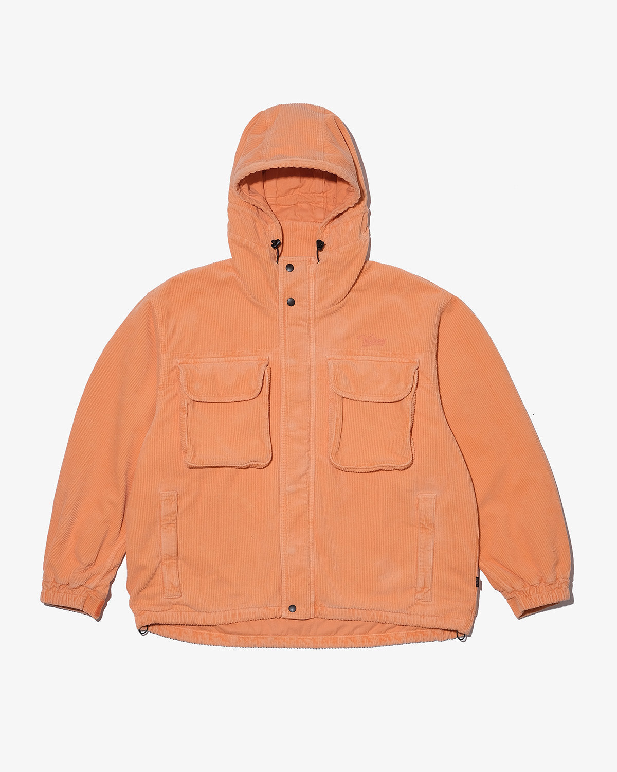 WASHED CORDUROY HOODED JACKET