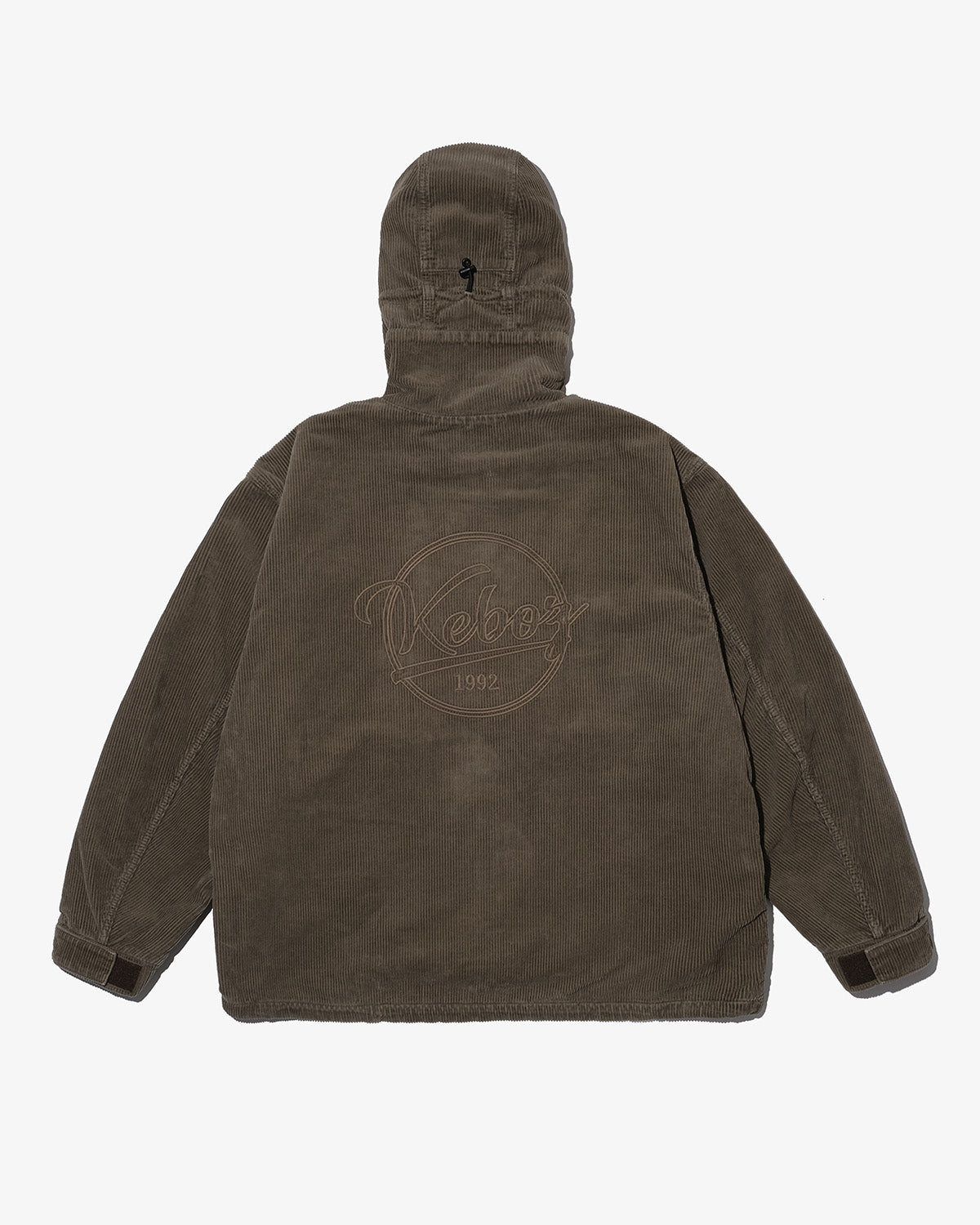 WASHED CORDUROY HOODED JACKET