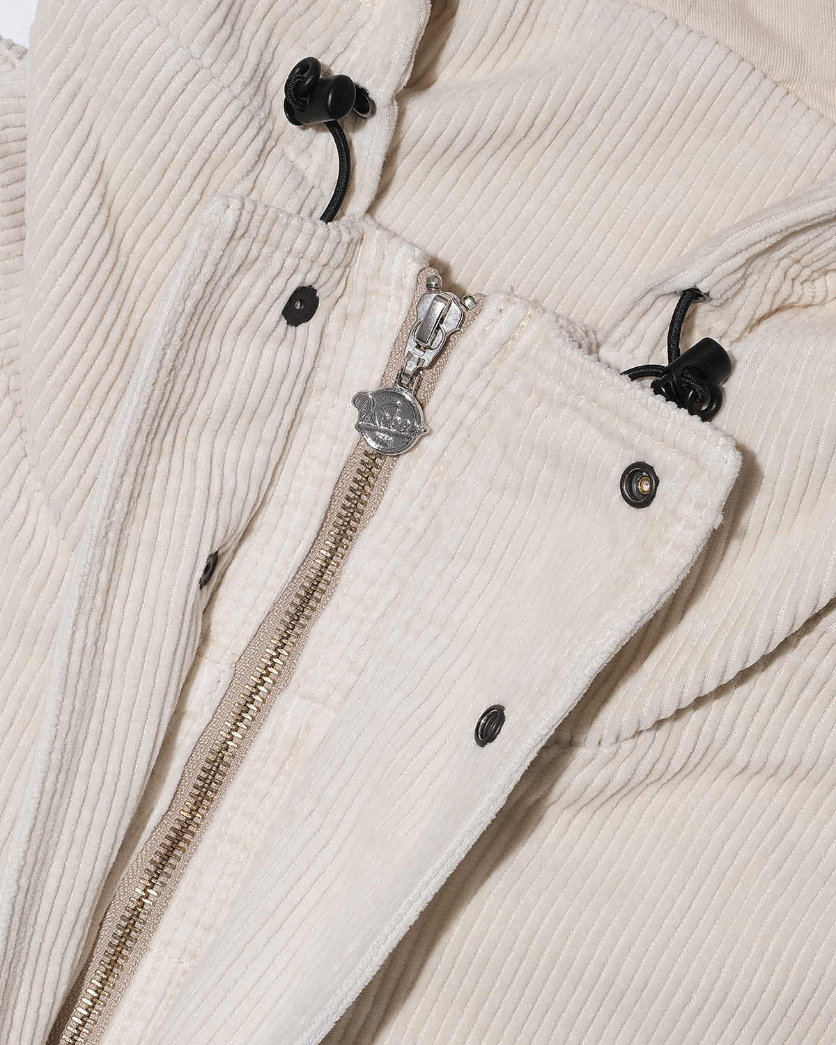 WASHED CORDUROY HOODED JACKET