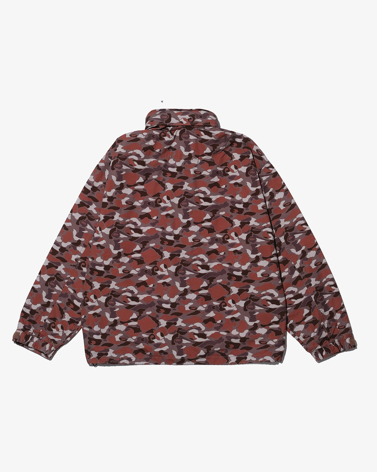 WASHED COTTON CONCEALABLE HOOD JACKET