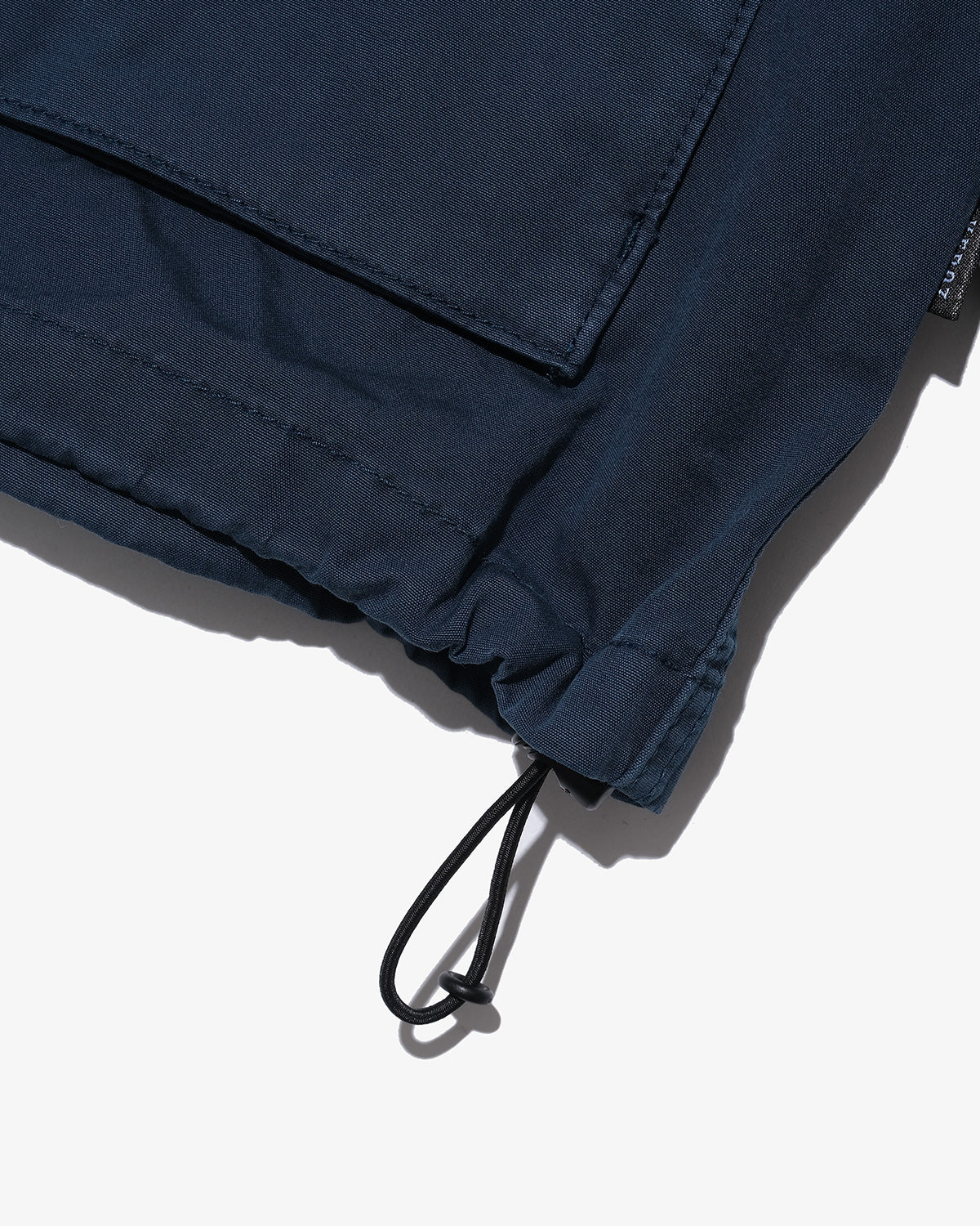 WASHED COTTON CONCEALABLE HOOD JACKET