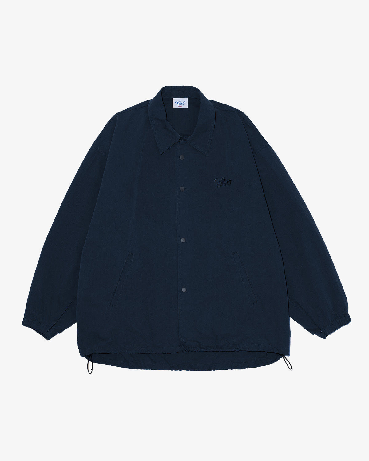 WASHED N/C COACH JACKET