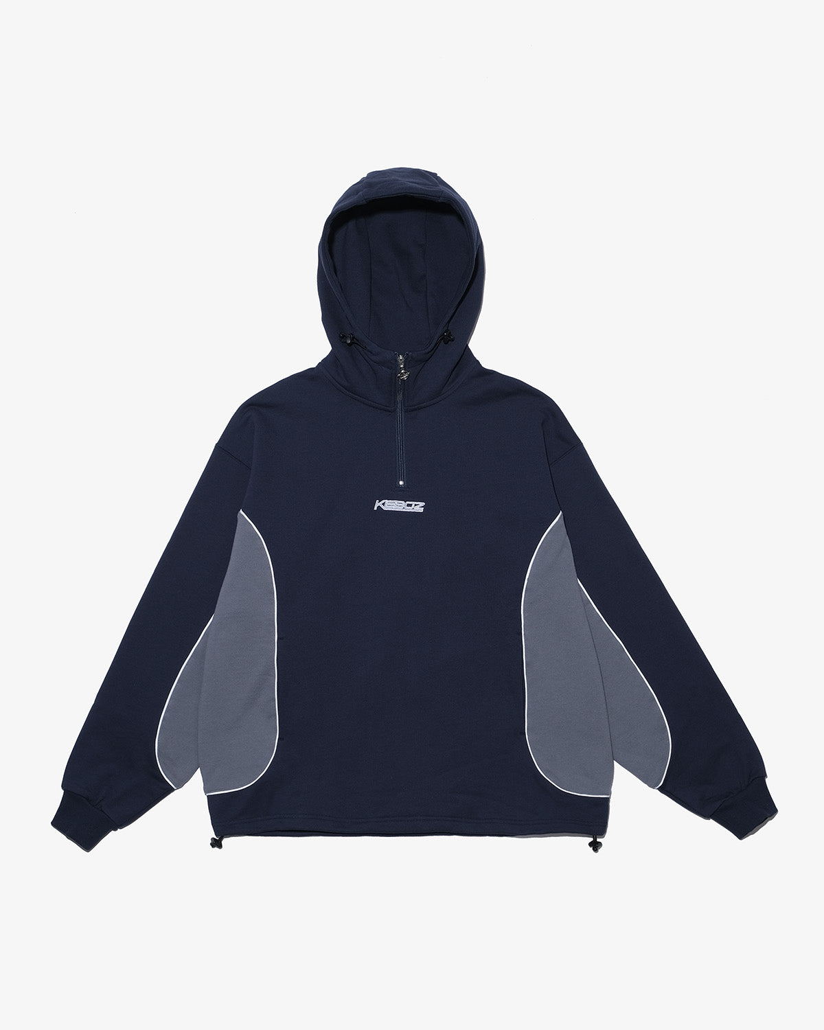 WK SWEAT HALF ZIP HOODIE
