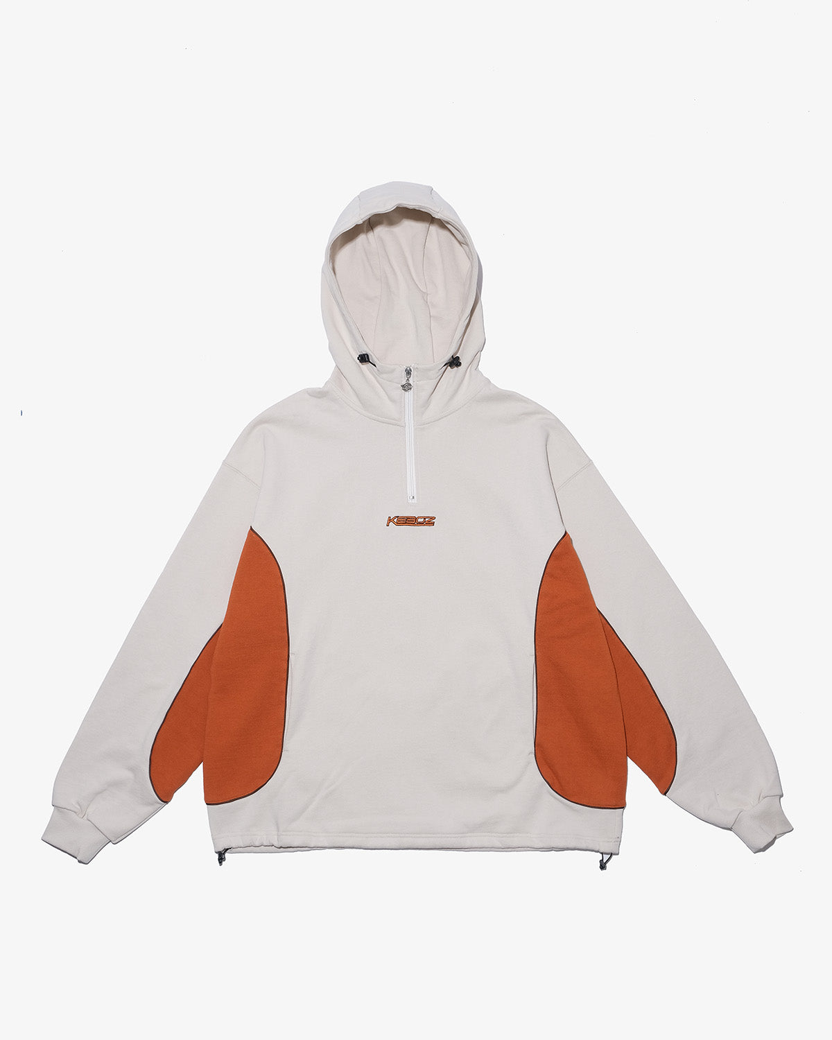 WK SWEAT HALF ZIP HOODIE