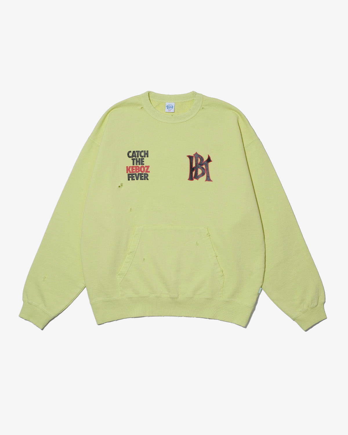 WS WASHED SWEAT CREWNECK