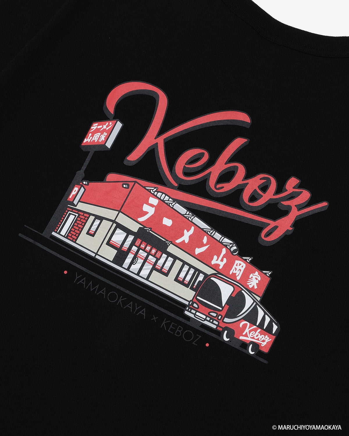 山岡家 × KEBOZ SHOP S/S TEE