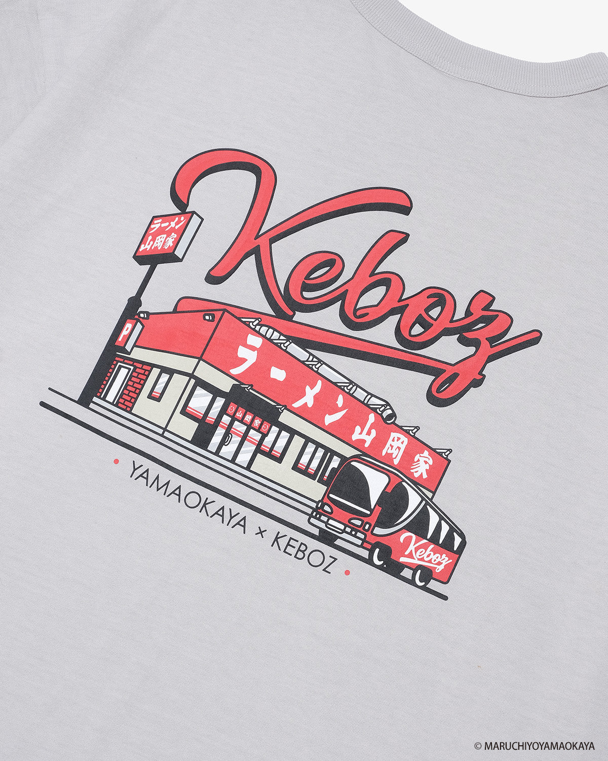 山岡家 × KEBOZ SHOP S/S TEE