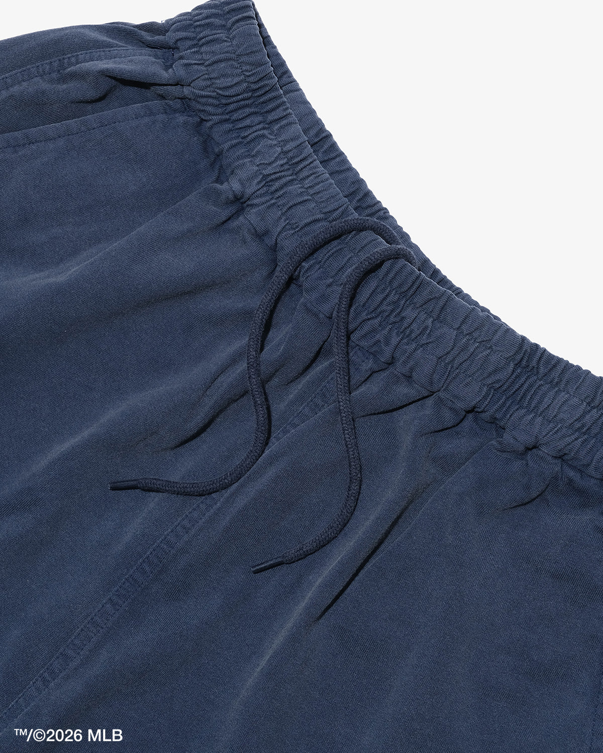 KEBOZ × MLB NEW YORK YANKEES LOGO WASHED TENJIKU SHORTS