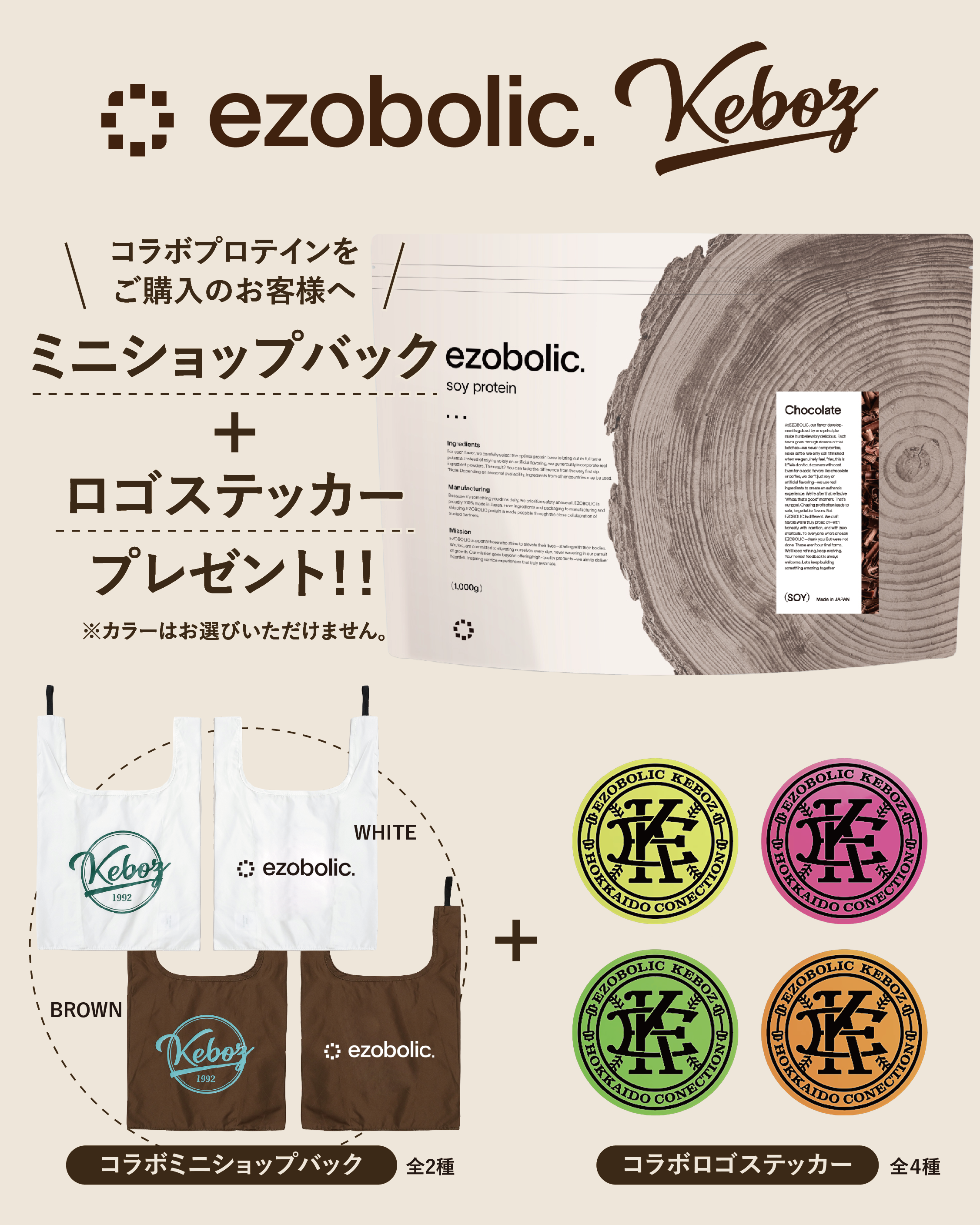 EZOBOLIC ソイプロテイン チョコレート風味
