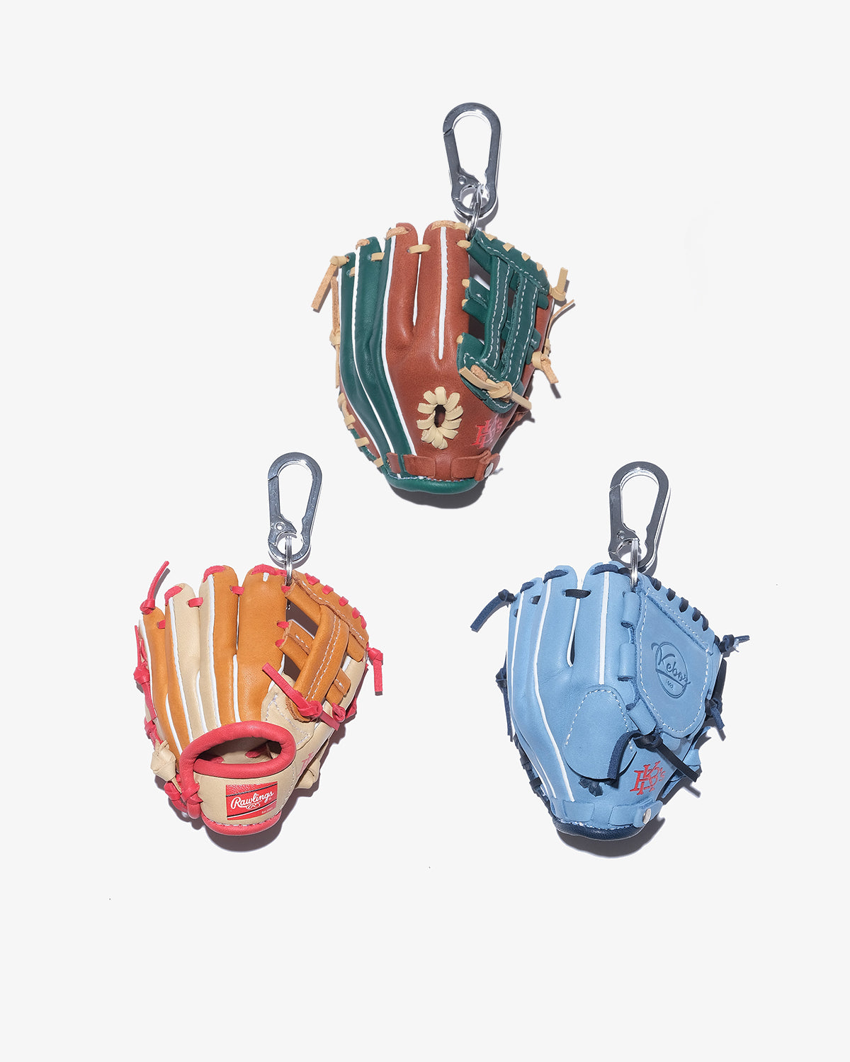 RAWLINGS × KEBOZ MINI GLOVE KEY CHAIN