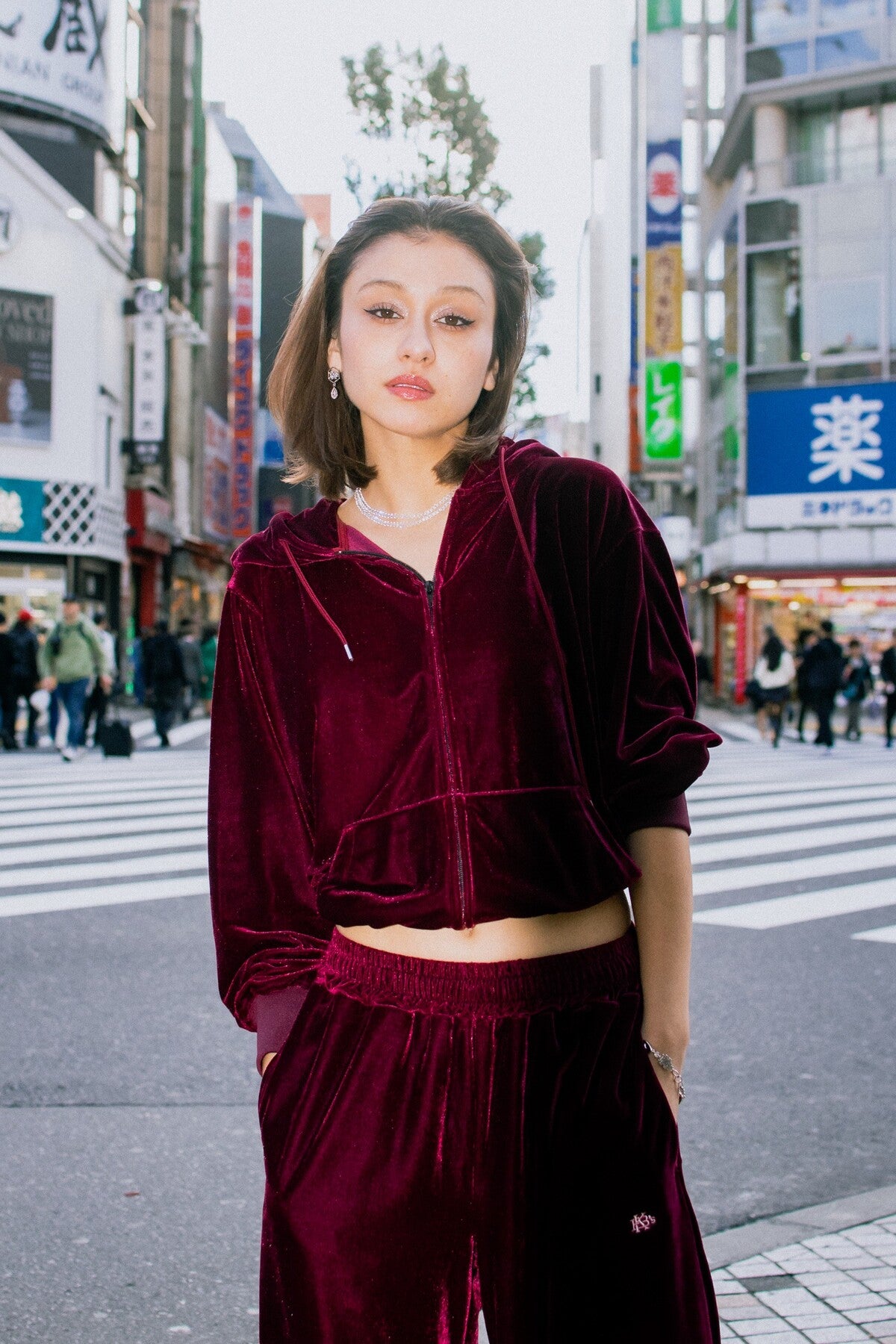 SS×KBZ VELOUR PANTS